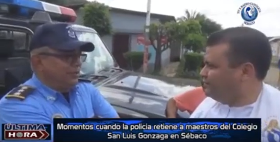 ataque sacerdote policía Nicaragua