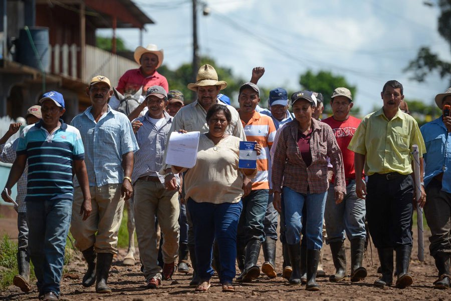 campesinos anticanal Nicaragua