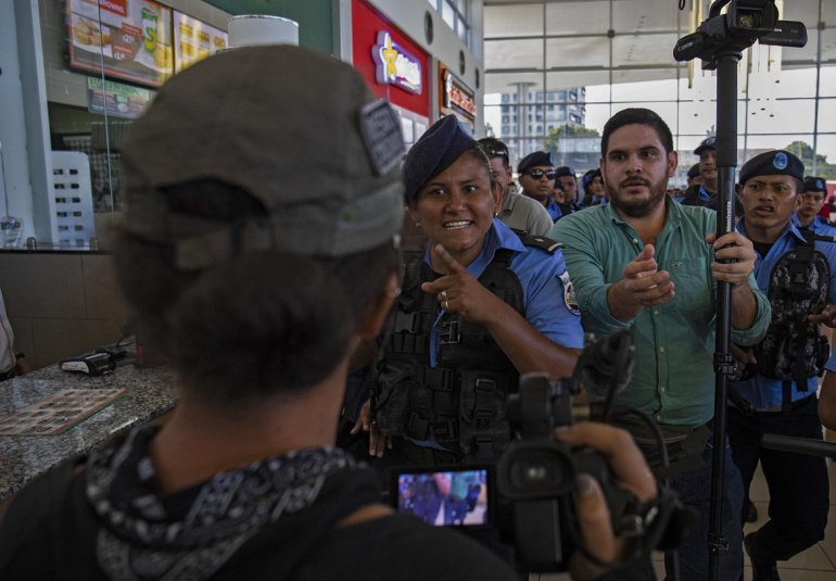 agresión a periodistas nicaragua