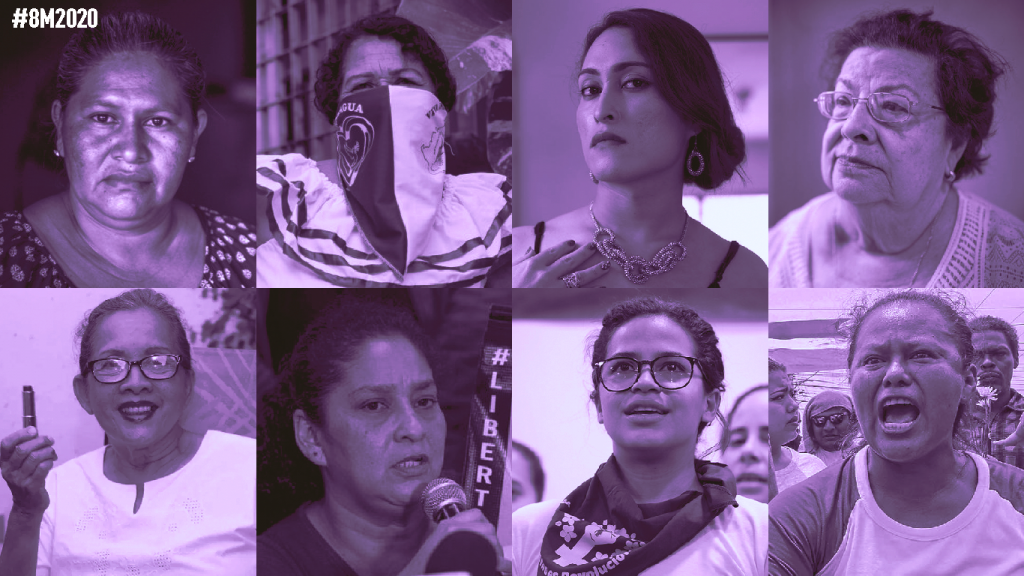 Ocho mujeres de Nicaragua que luchan contra la dictadura Ortega-Murillo