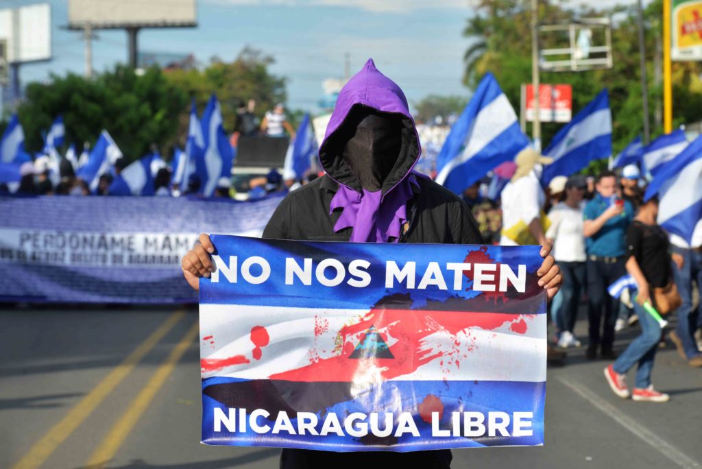 dos años denuncia internacional Nicaragua