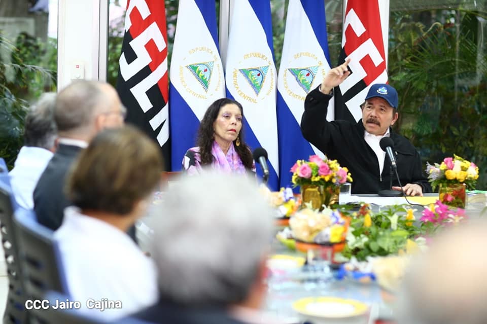 Daniel Ortega aparece coronavirus