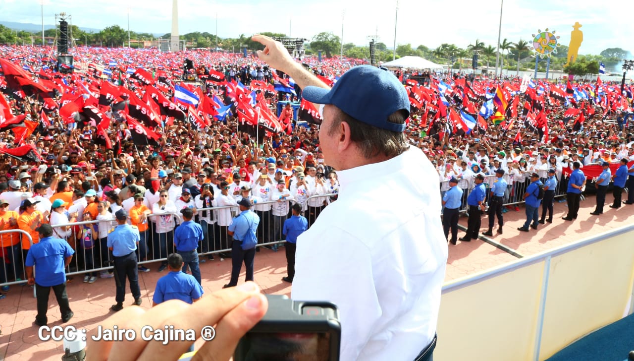 Daniel Ortega 19 de julio