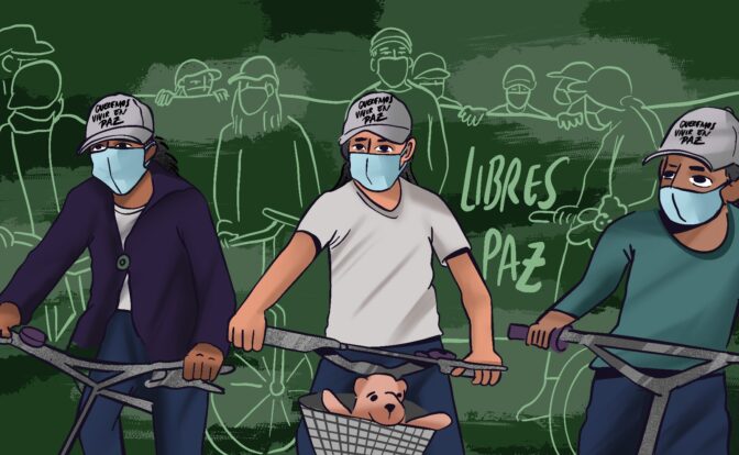 Guatemala: La revuelta de las niñas en bicicleta sostiene la protesta social