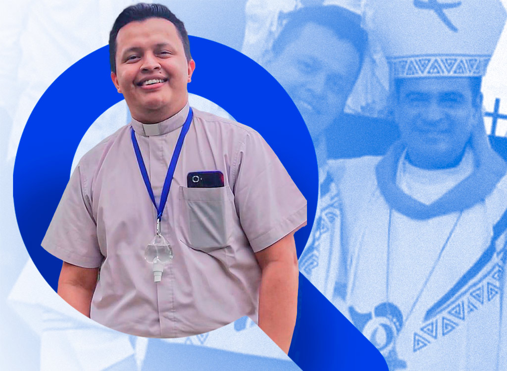 El joven sacerdote de Matagalpa exiliado, está ahora en una parroquia de Chicago. “Vamos a regresar” a Nicaragua, asegura