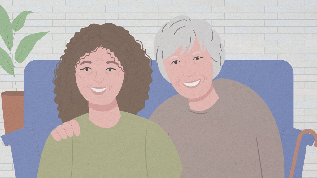 A sus 71 años, Mary Luz Miranda baña, alimenta y cuida en todas sus formas a su hija de 52. Aunque lo hace con mucho amor, señala que es sumamente agotador.
