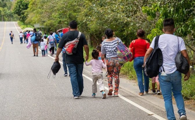personas desplazadas América Latina