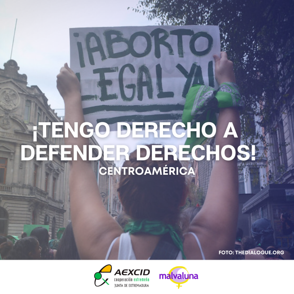 Muy a pesar del incremento de la represión contra las defensoras del  derechos al aborto en Centroamérica, se resisten a dejar de luchar y crean nuevas estrategias.