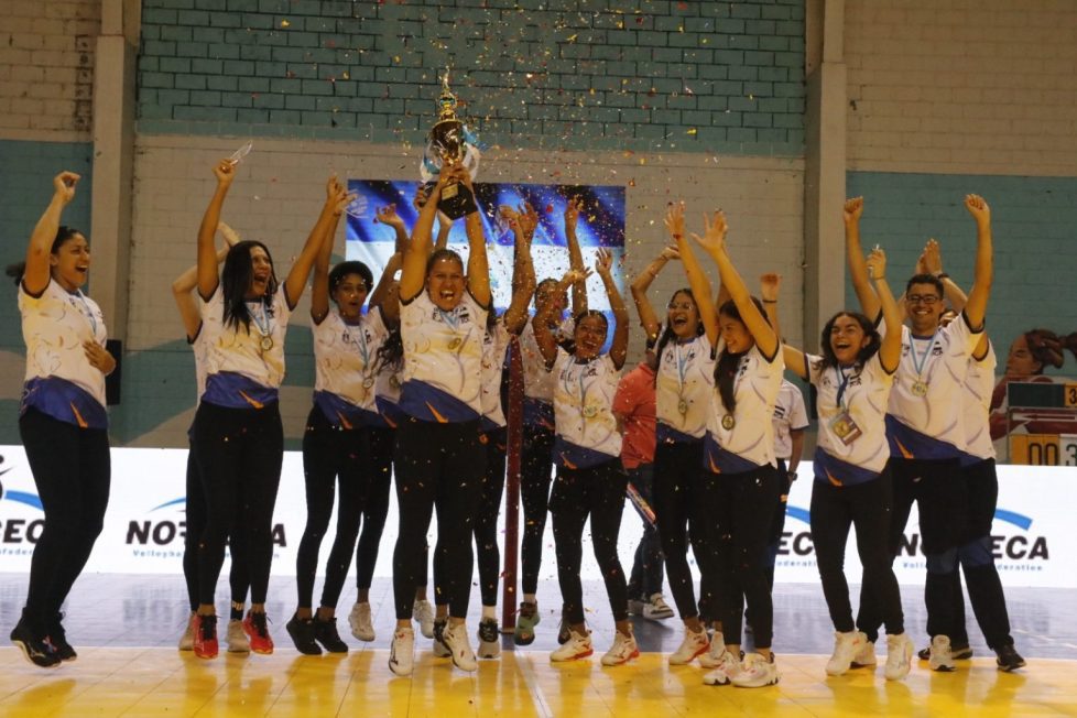 Selección nacional gana medalla de oro en voleibol centroamericano