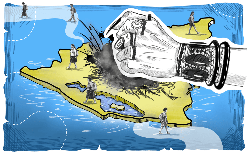 La persecución, la prisión, la tortura y el desplazamiento forzado revelan cómo la dictadura ha arrebatado a cientos de mujeres el derecho de vivir en su país.