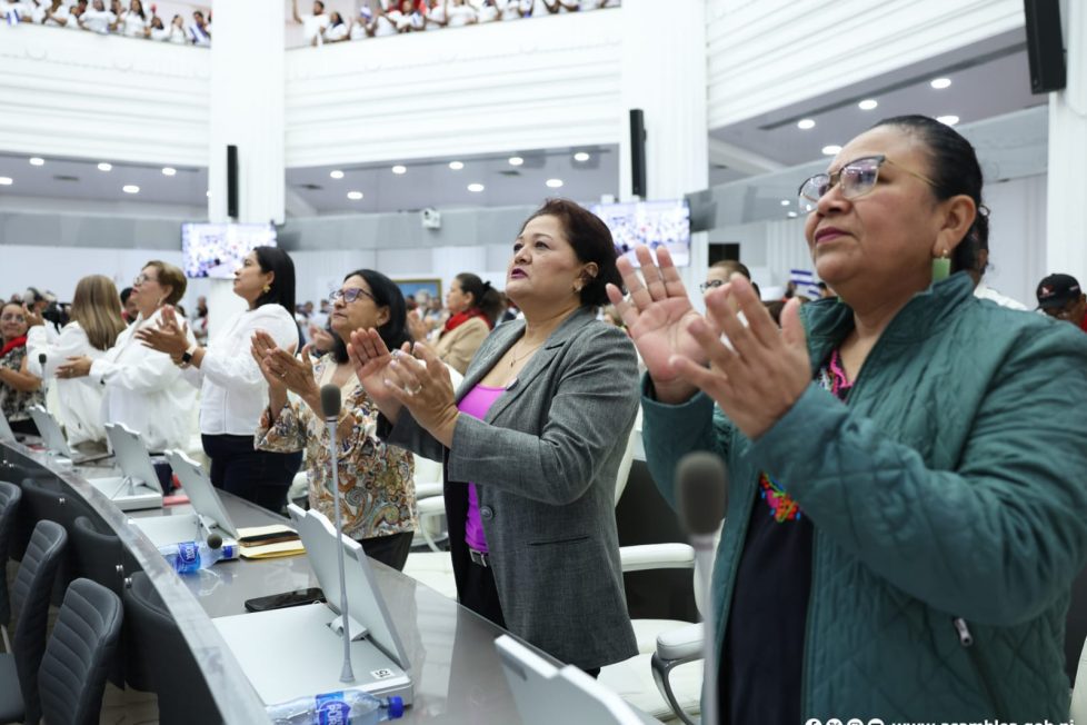 Liderazgo de las mujeres: una “promesa incumplida” en Nicaragua, asamblea nacional